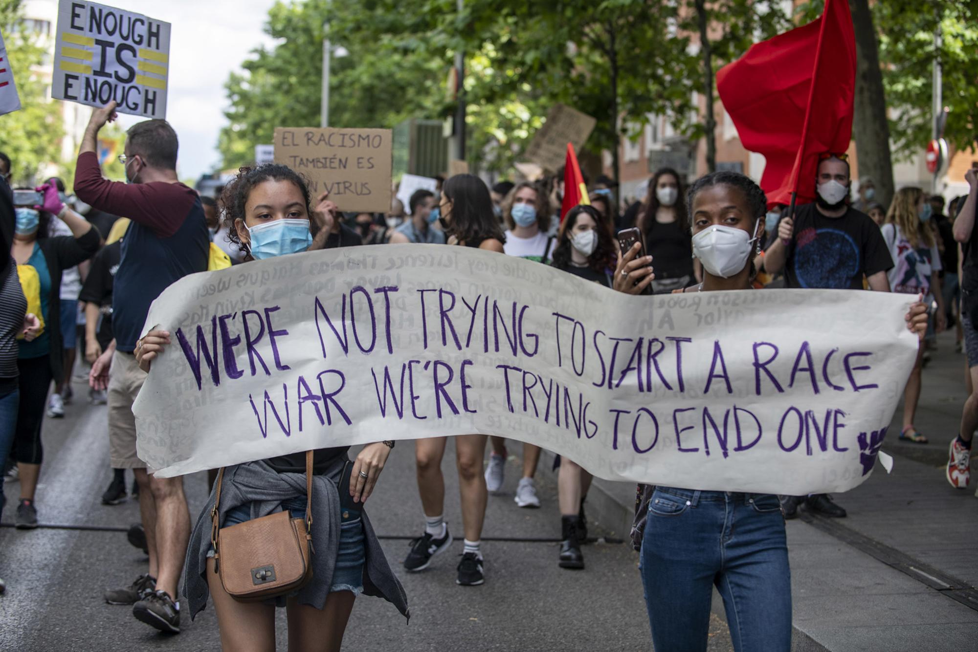 #BlackLivesMatter Madrid